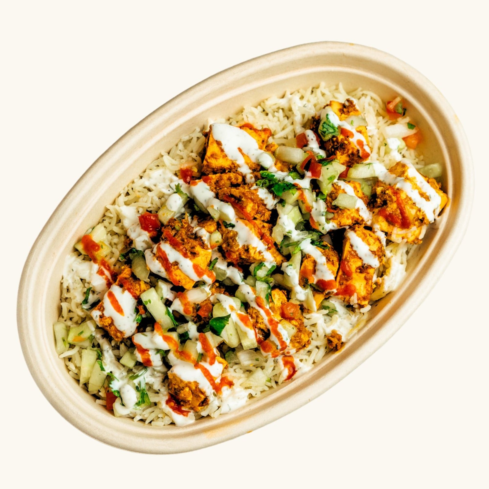 Paneer Tikka Rice Bowl