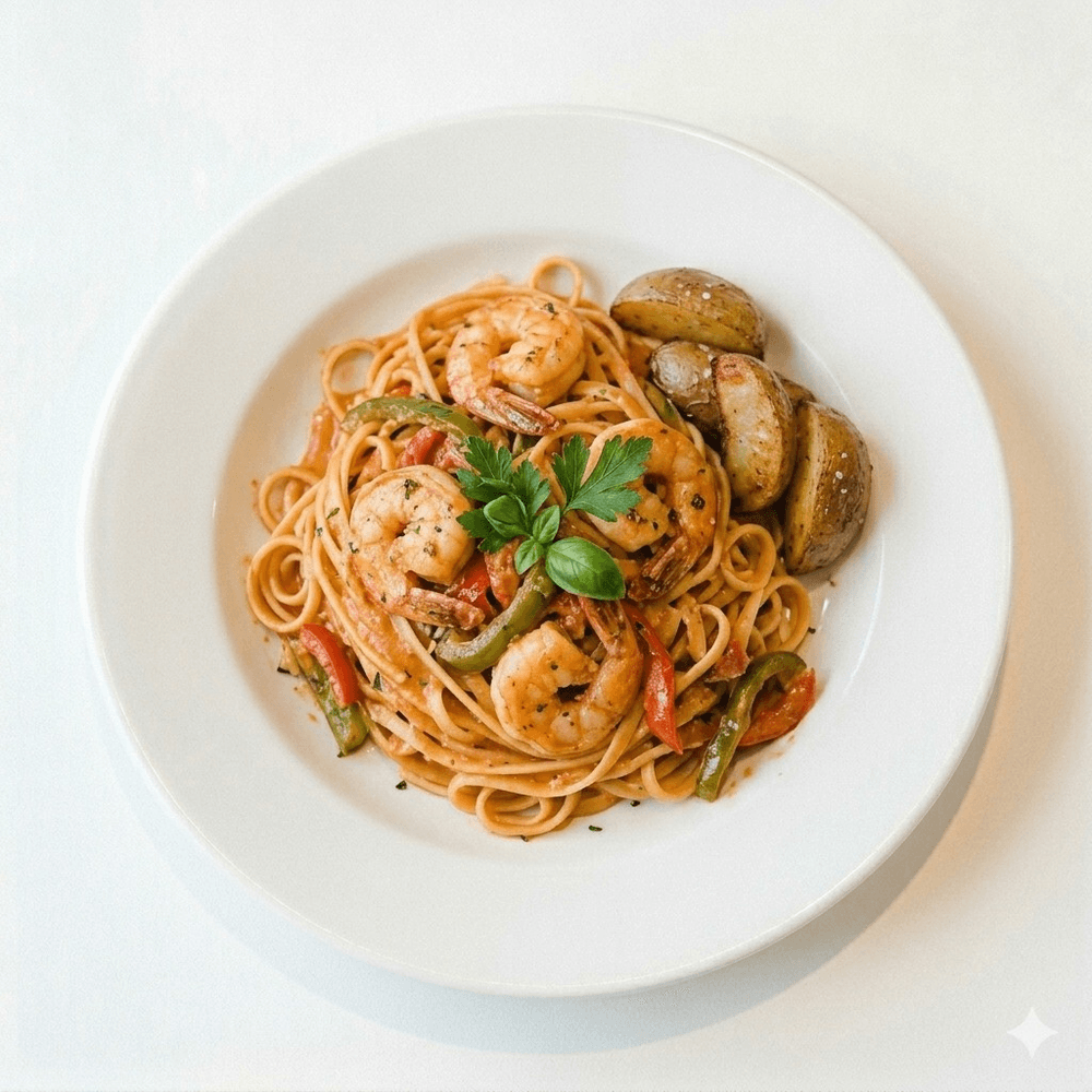Shrimp Linguine
