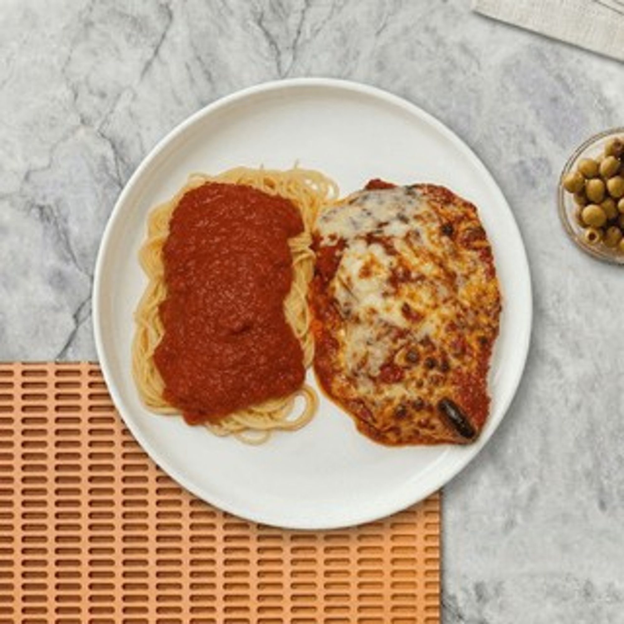 Eggplant Parmesan Lunch