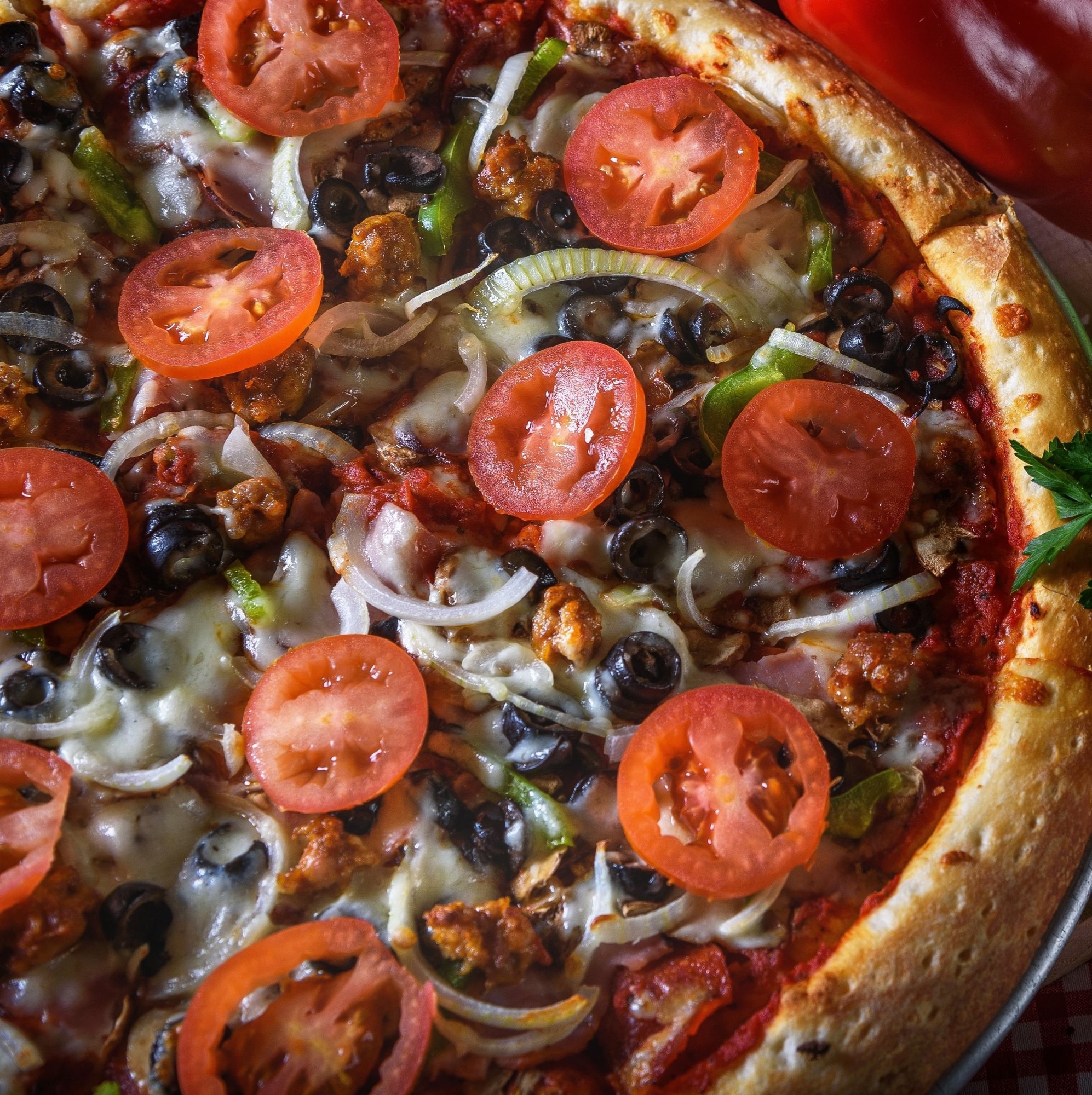 Big Wheel (our Supreme House Combination) Pizza