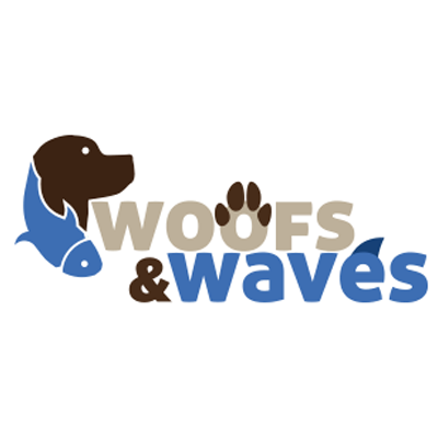 Woofs &amp; Waves Logo