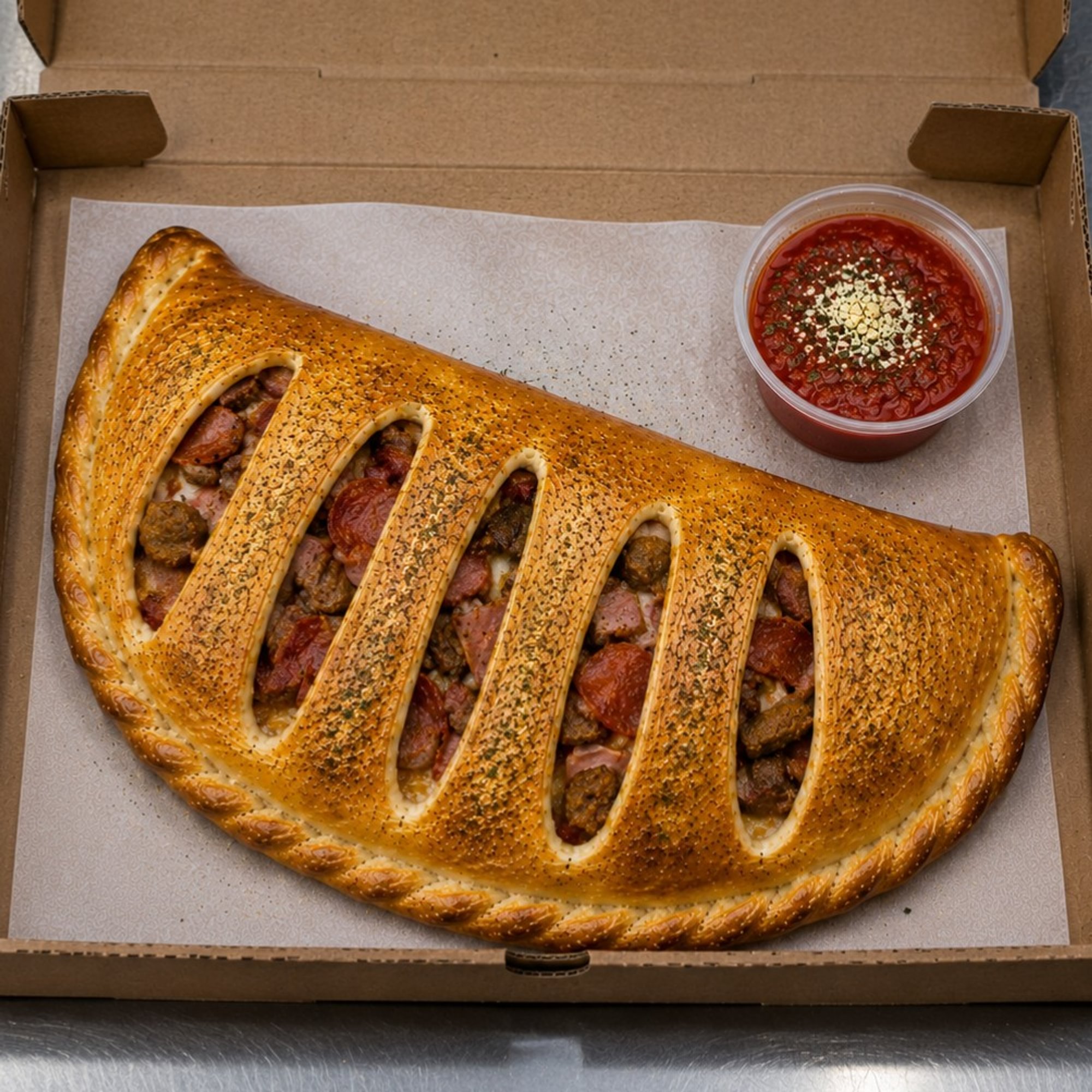 Meat Lovers Stromboli