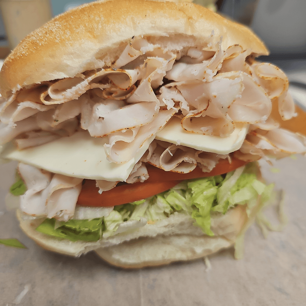 #21 Turkey Breast, American Cheese Sandwich