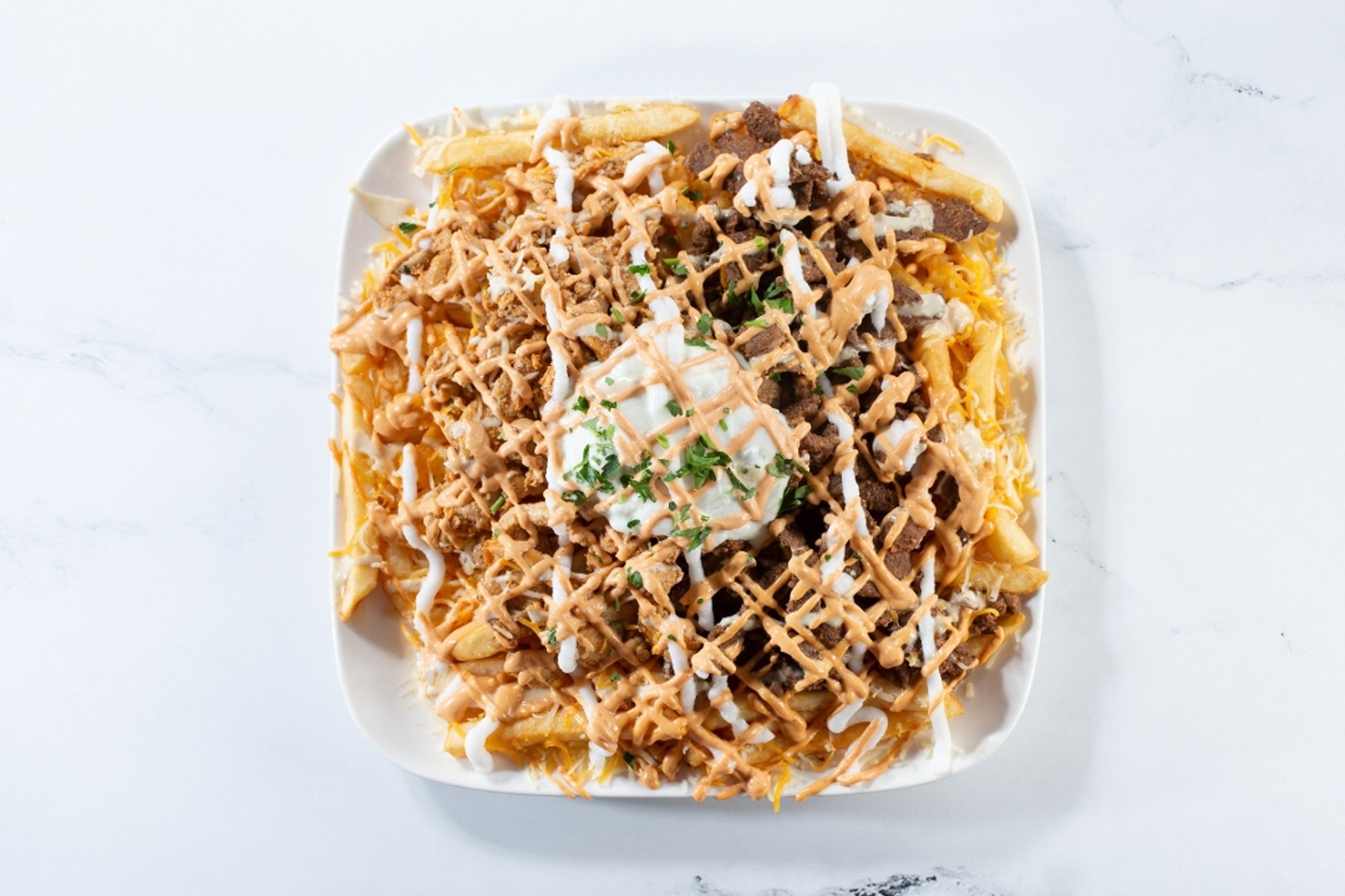 Loaded Mix Shawarma Fries