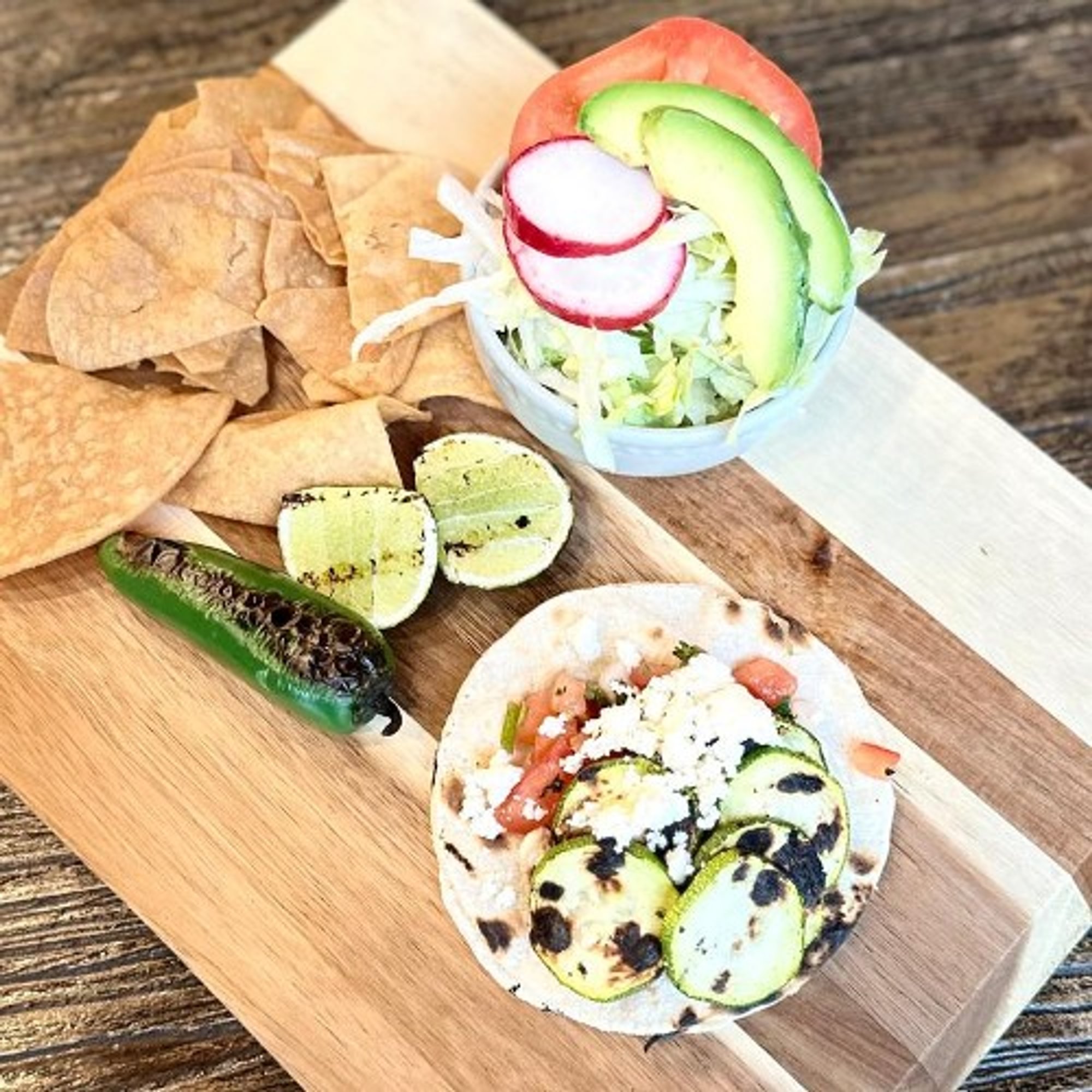 Vegetarian Single Taco