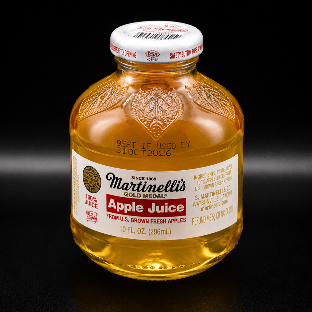 Martinelli's Apple Juice (Glass Bottle)