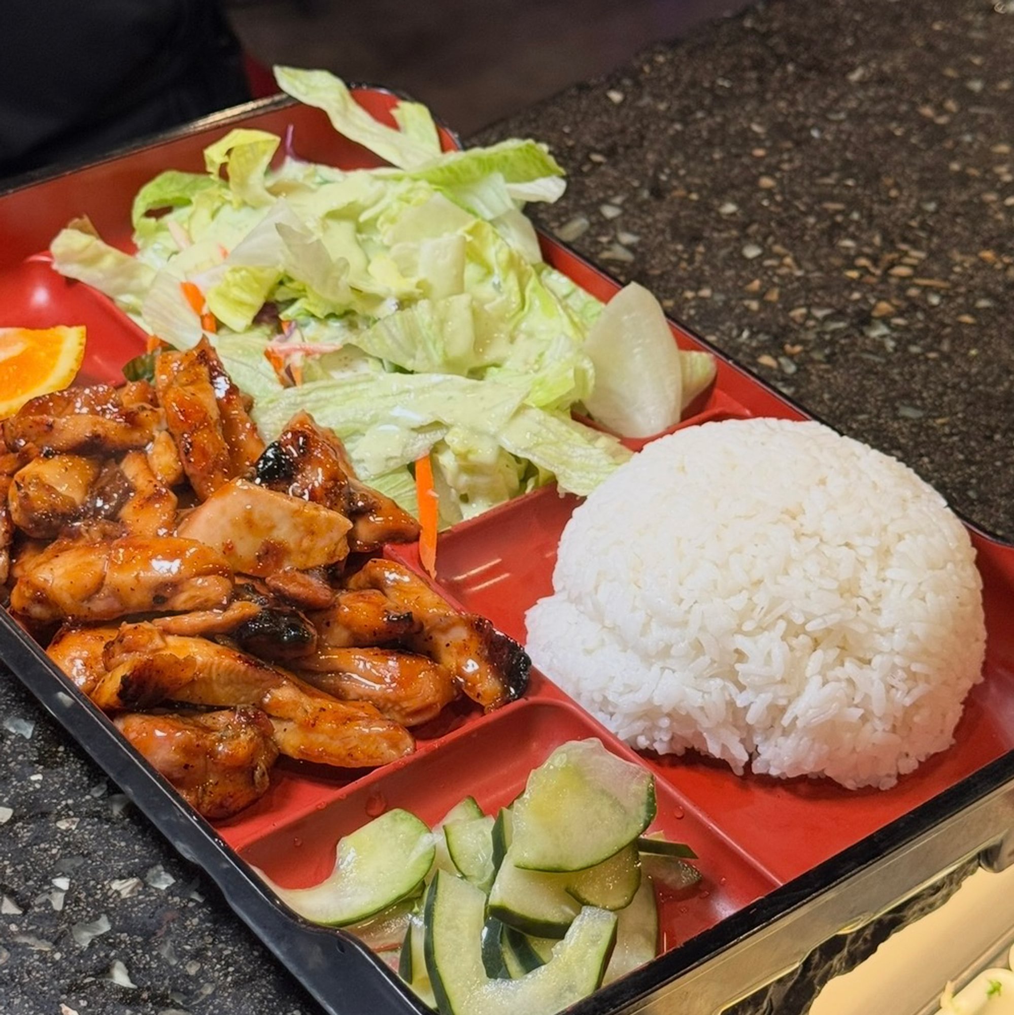 Honey Chicken Bento Box