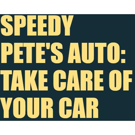 Speedy Pete’s Auto
