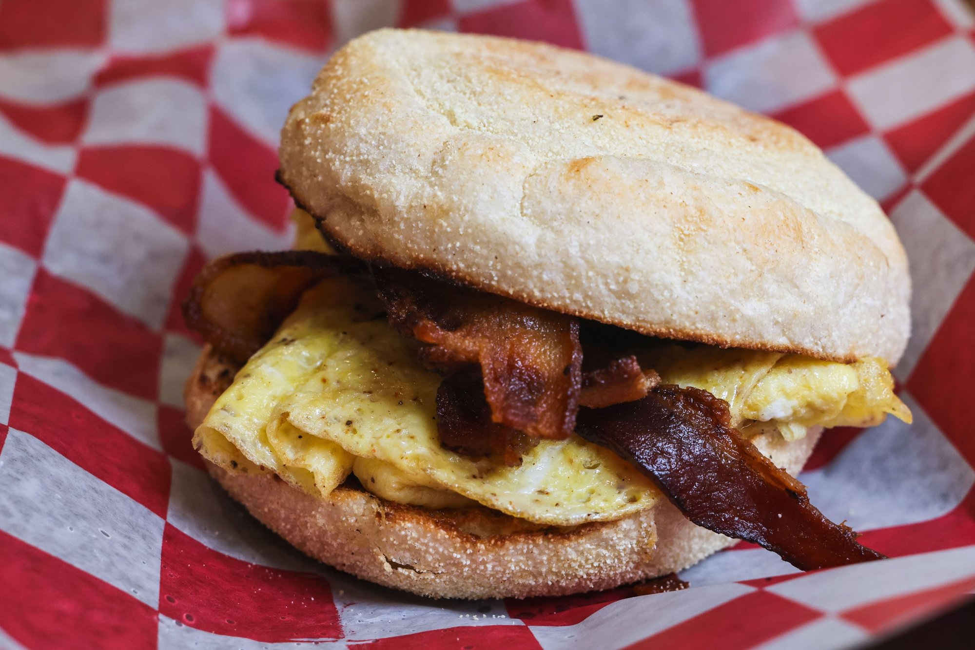 Classic Egg Sandwich with Meat