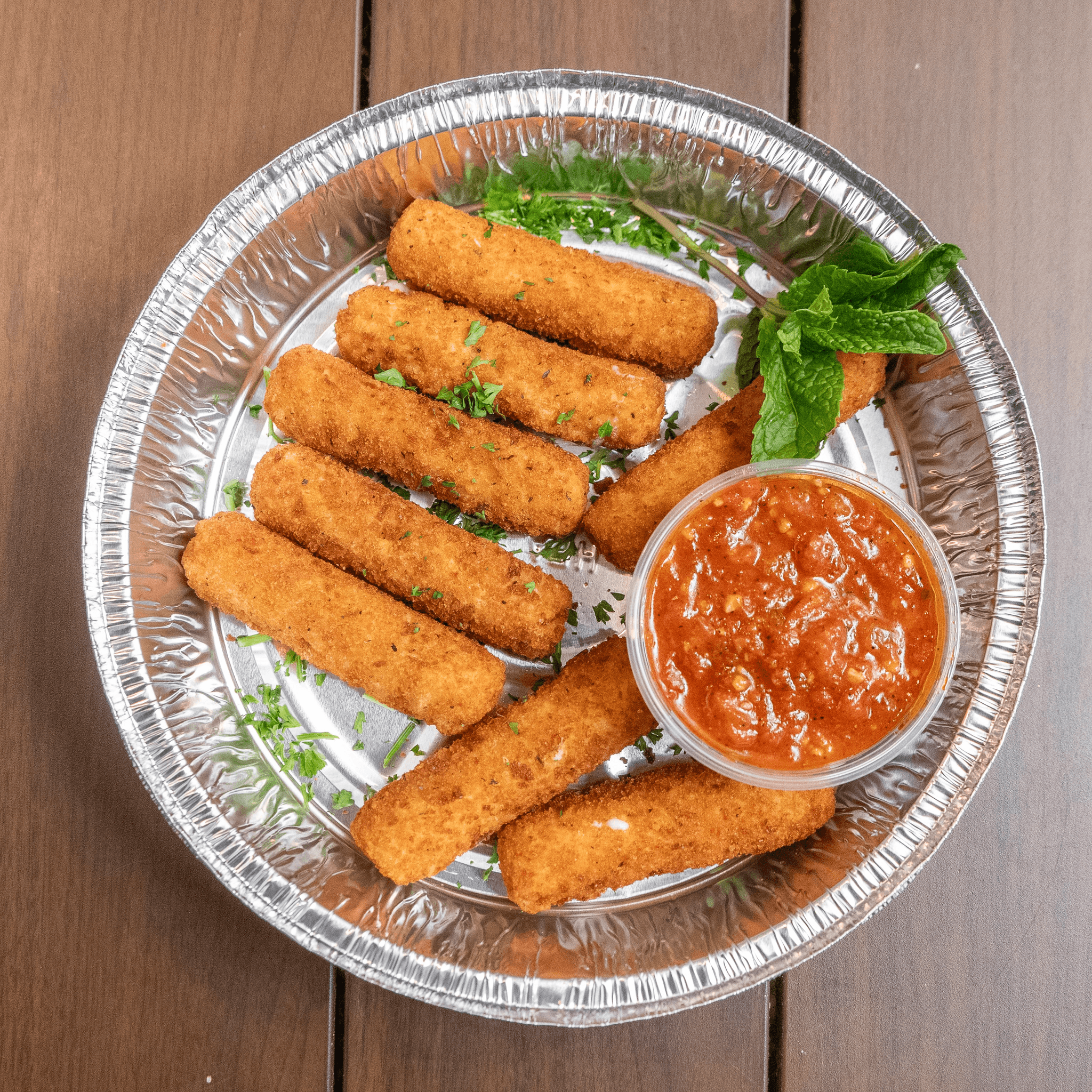 Mozzarella Sticks with Marinara Sauce