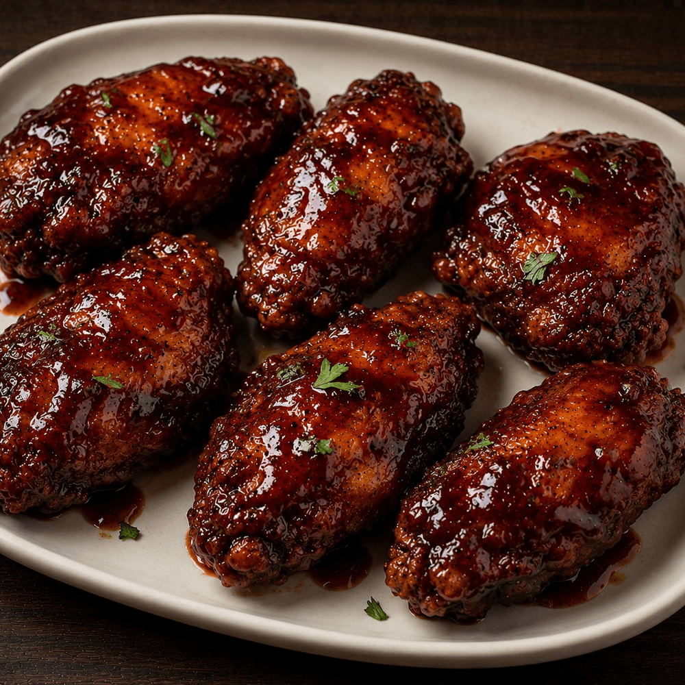 6pcs Wings (One Flavor Sauce)