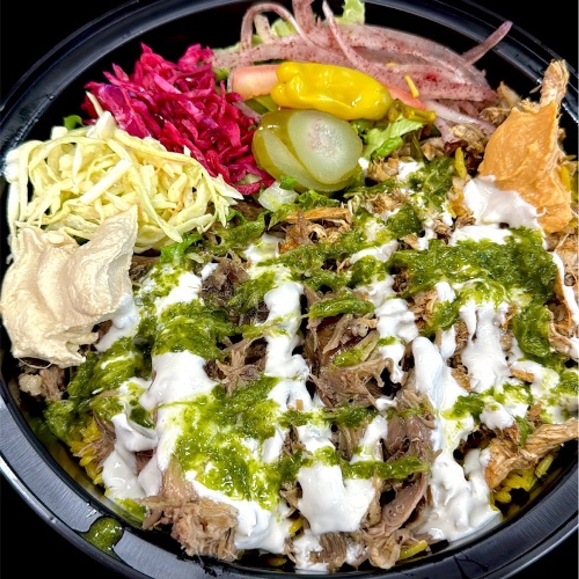 Lamb & Chicken Rice Platter