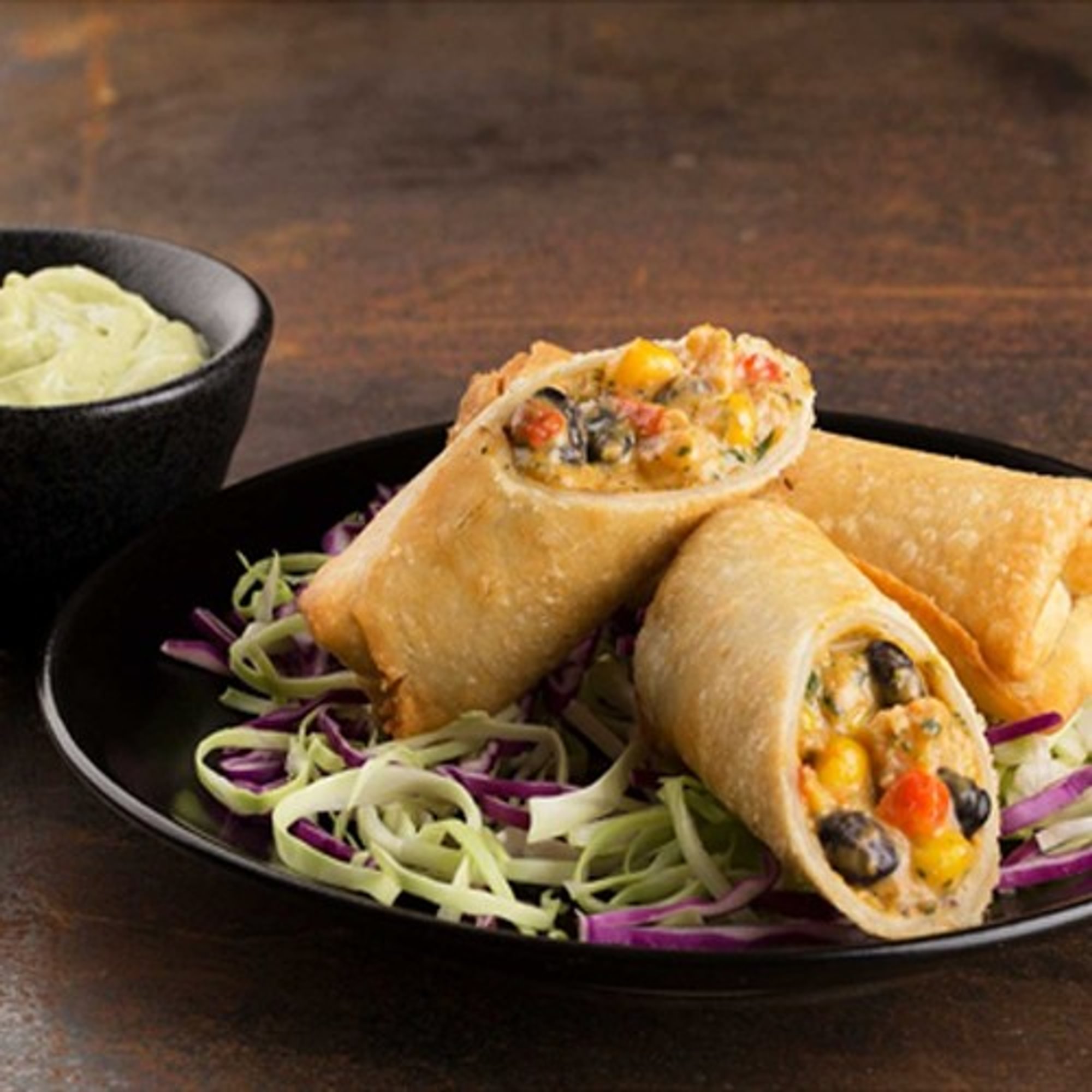 Santa Fe Chicken Egg Roll
