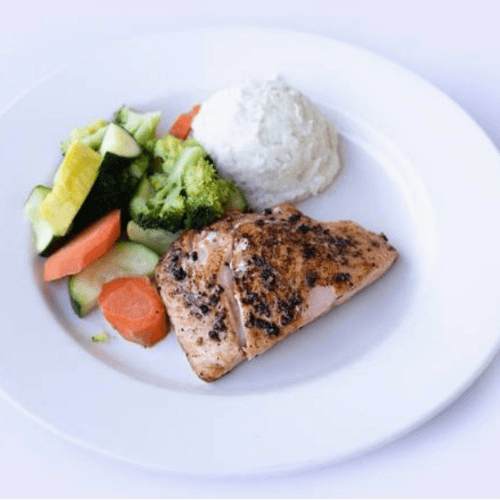 Broiled Salmon