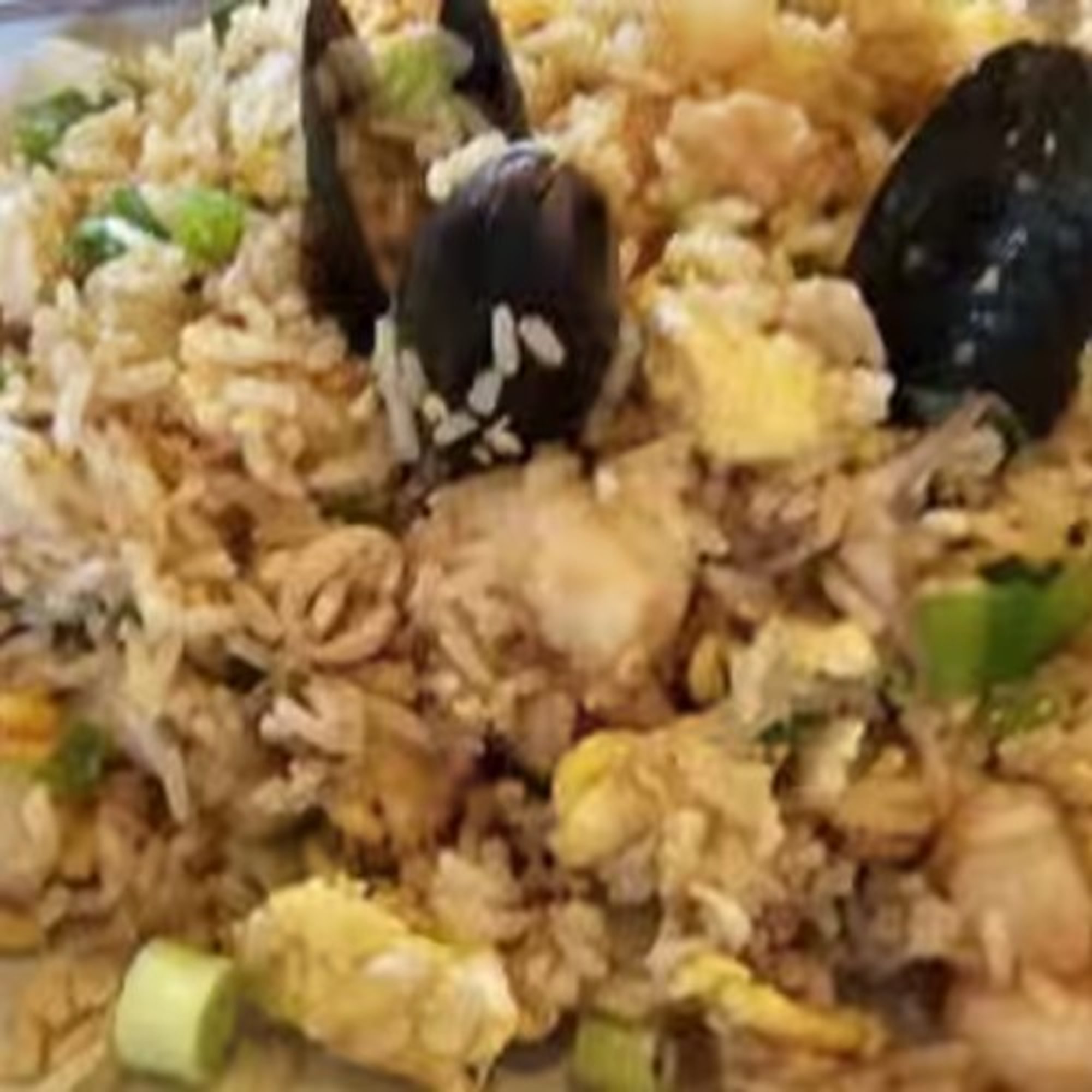Arroz Chaufa De Mariscos