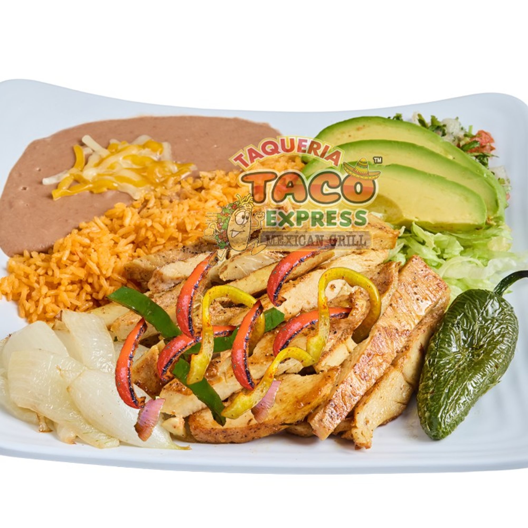 Chicken Fajita Plate
