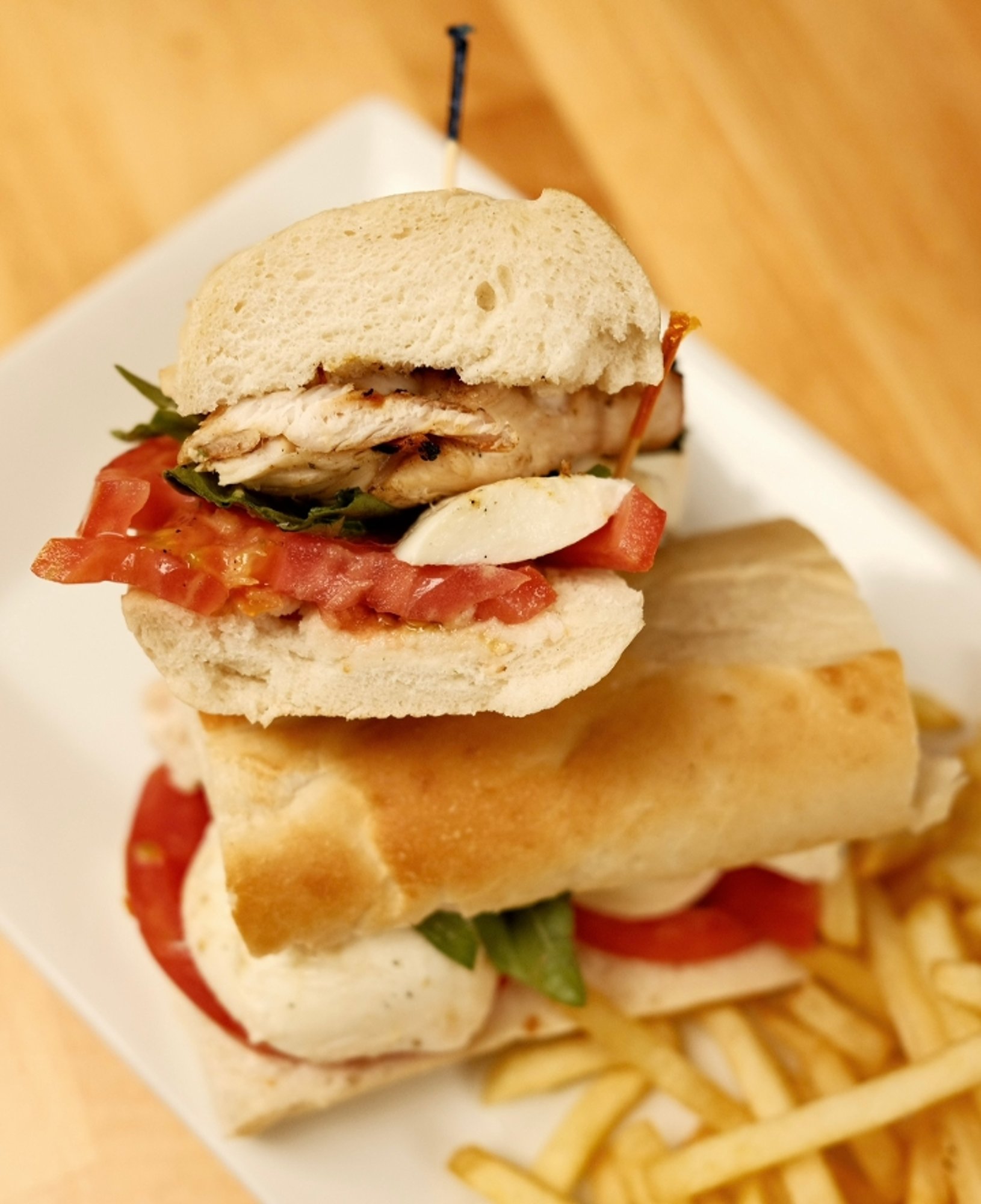 Caprese Chicken Sandwich