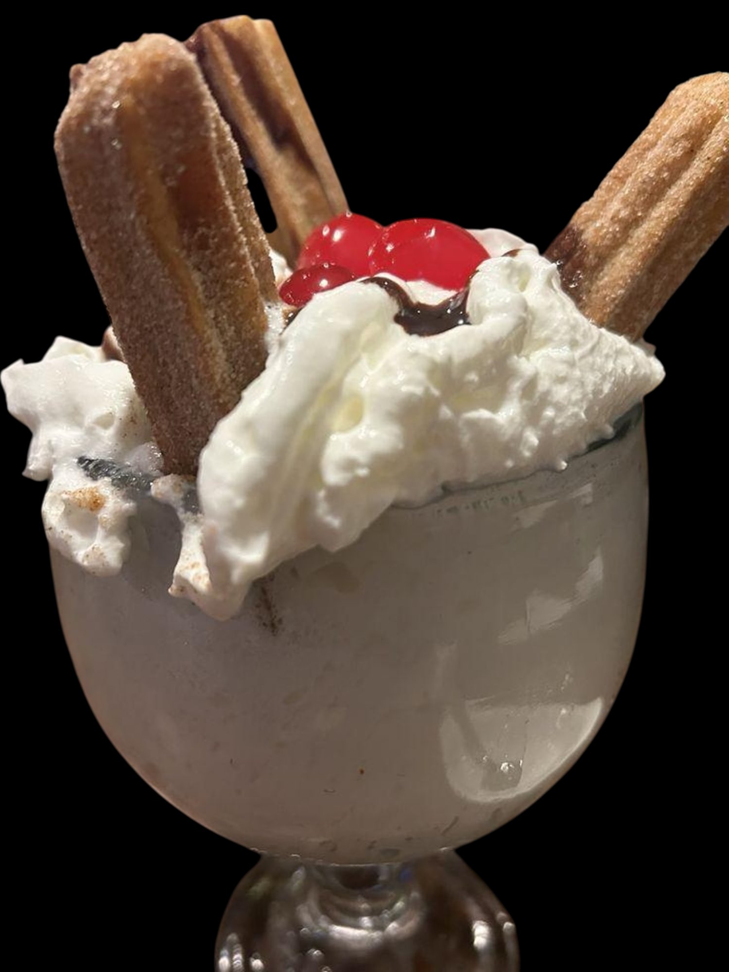 Churros with Ice Cream