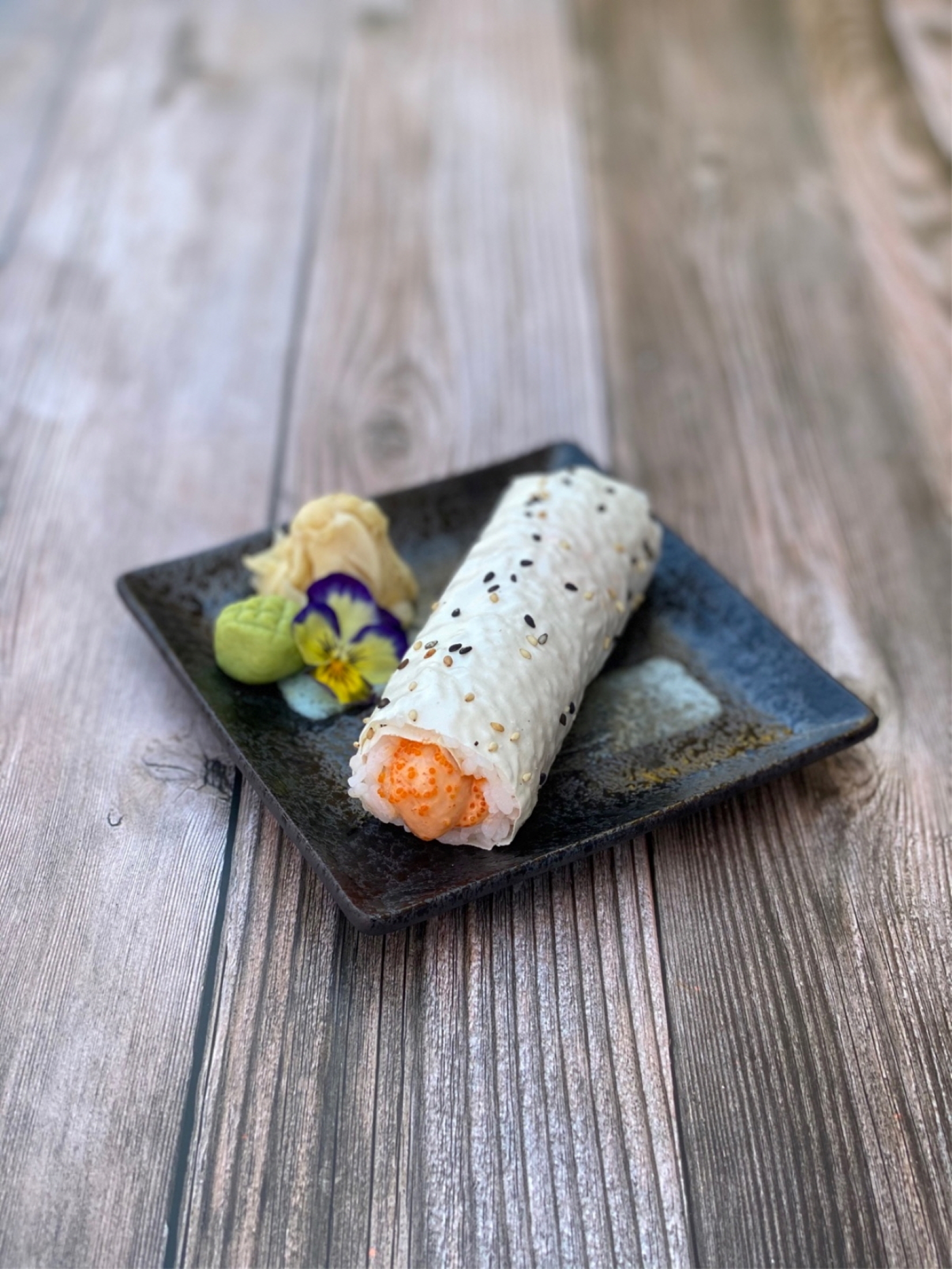 Spicy Scallop Hand Roll