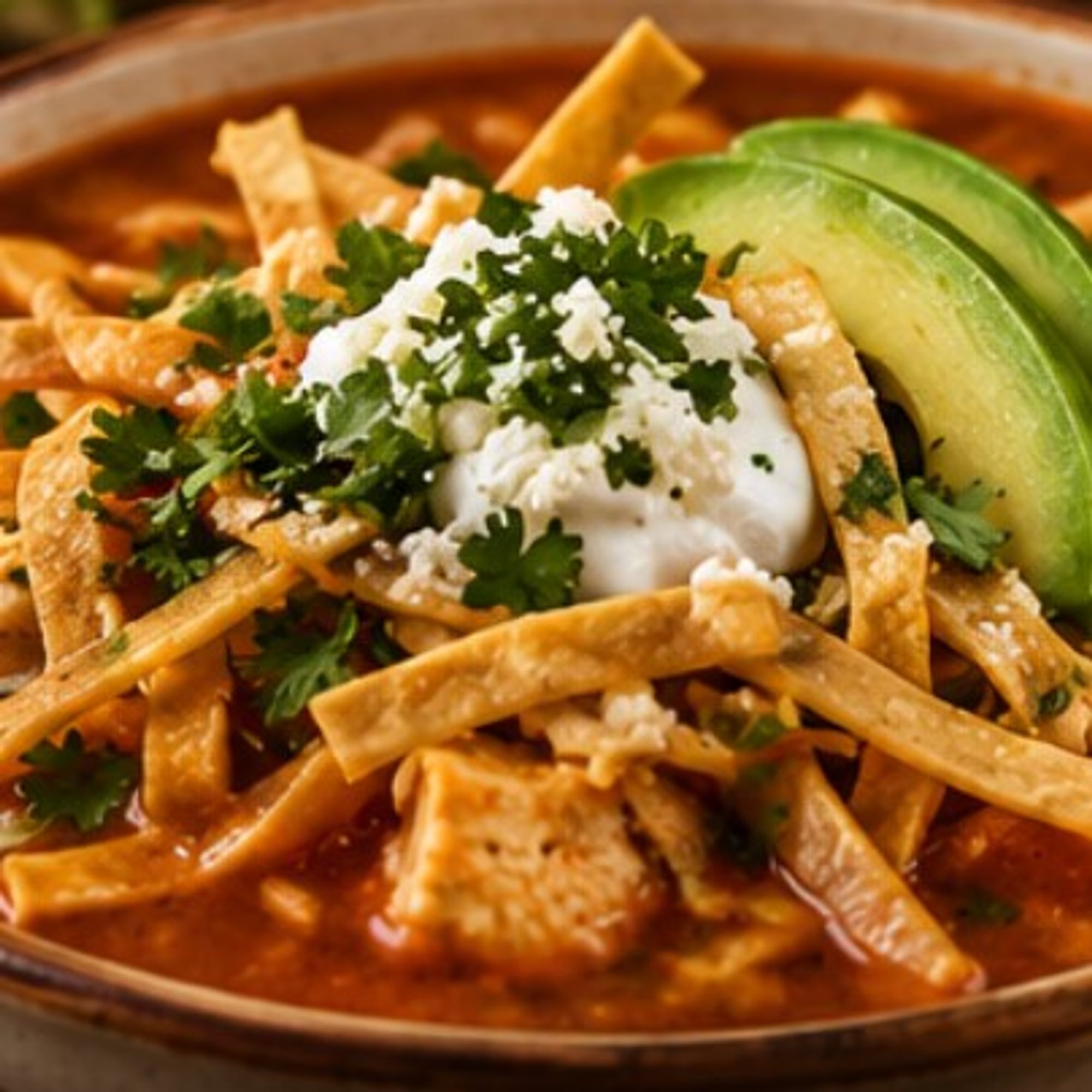 Sopa de Tortilla (Tortilla Soup)