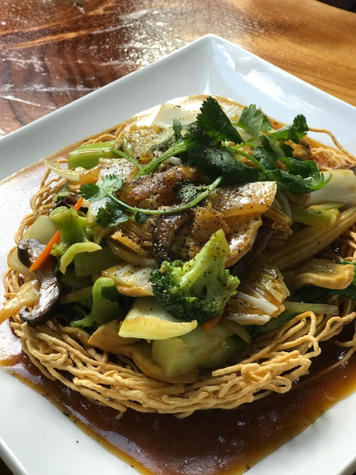 Crispy Pan Fried Noodles