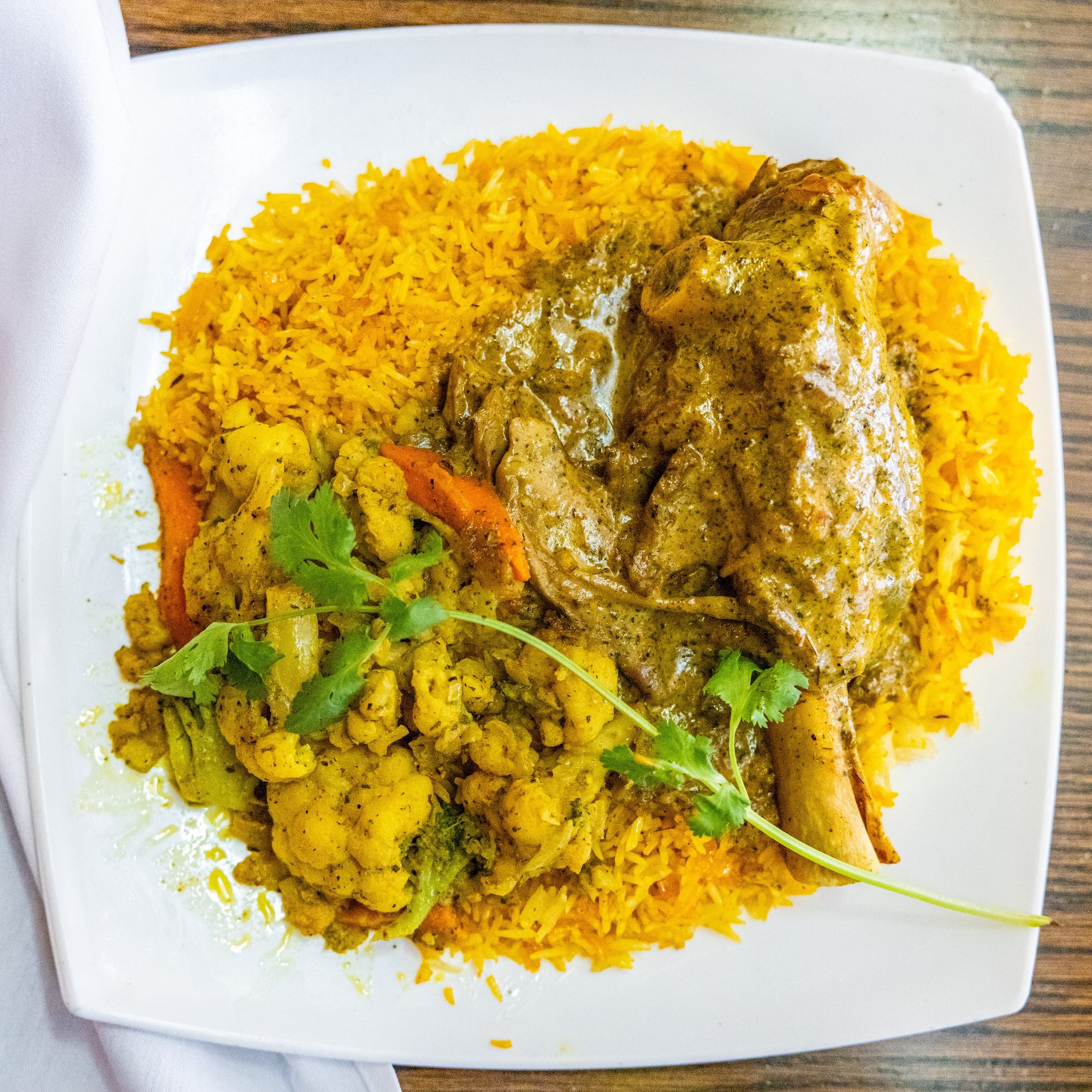 Lamb Shank Korma