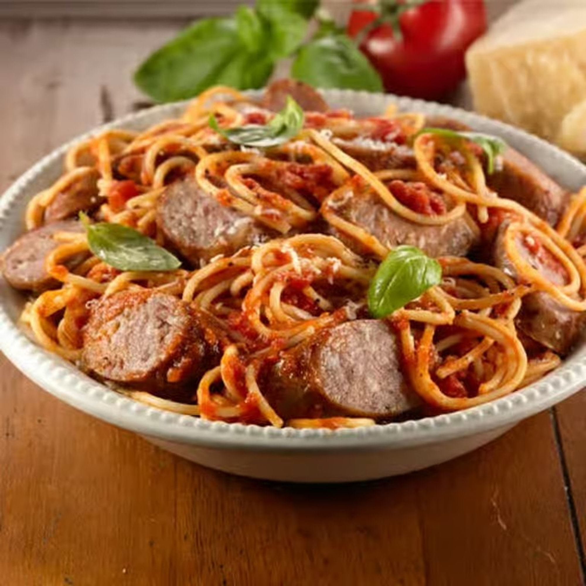 Spaghetti with Sausage