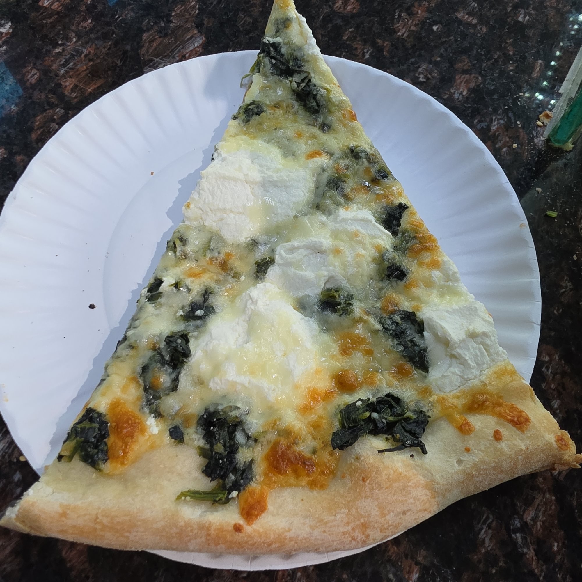 White Spinach Slice