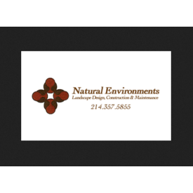 Natural Environments