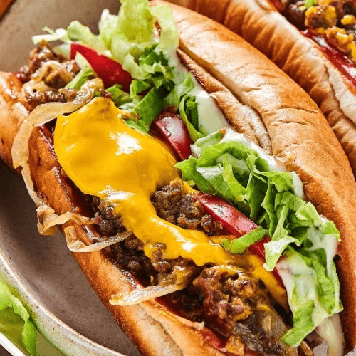 Hoagie Chopped Cheese Steak: