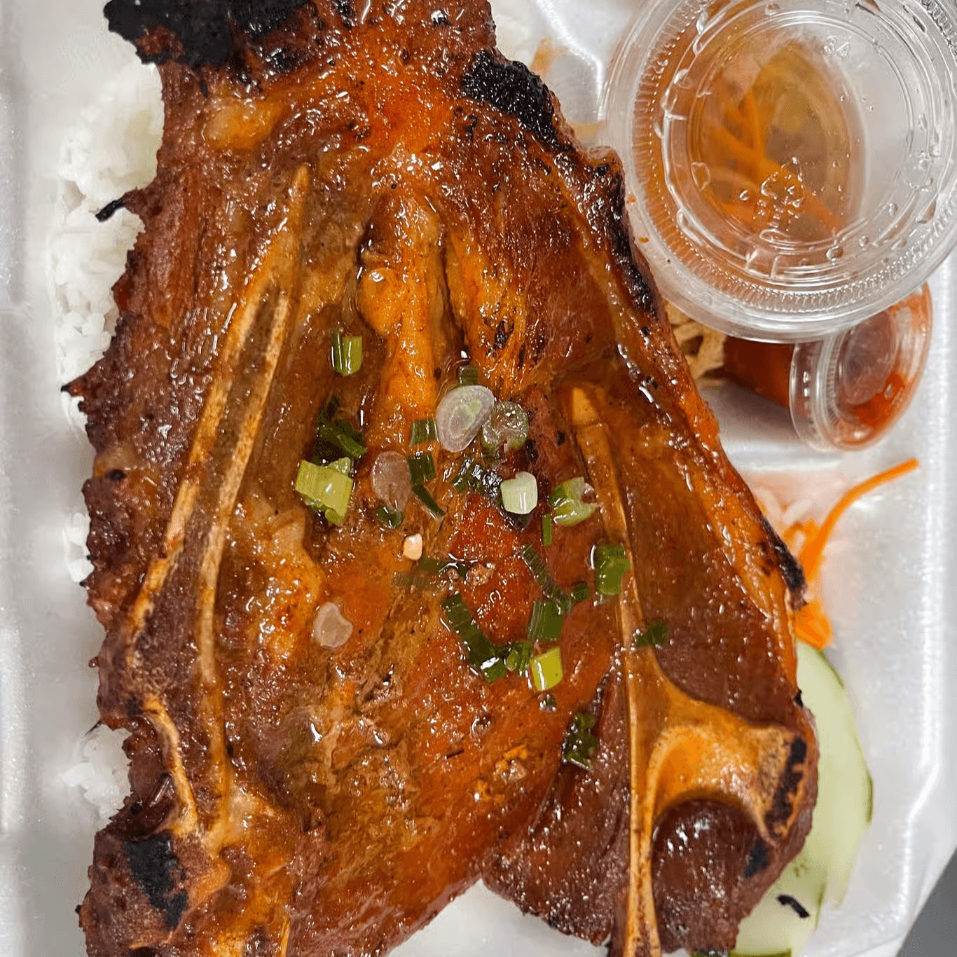 64. Cơm Tấm Thịt Nướng- Grilled Pork Chop