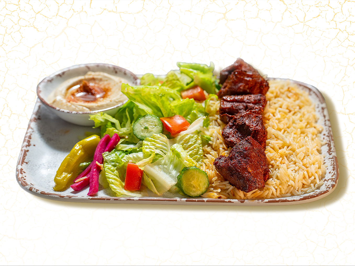 Lamb Kebab Plate