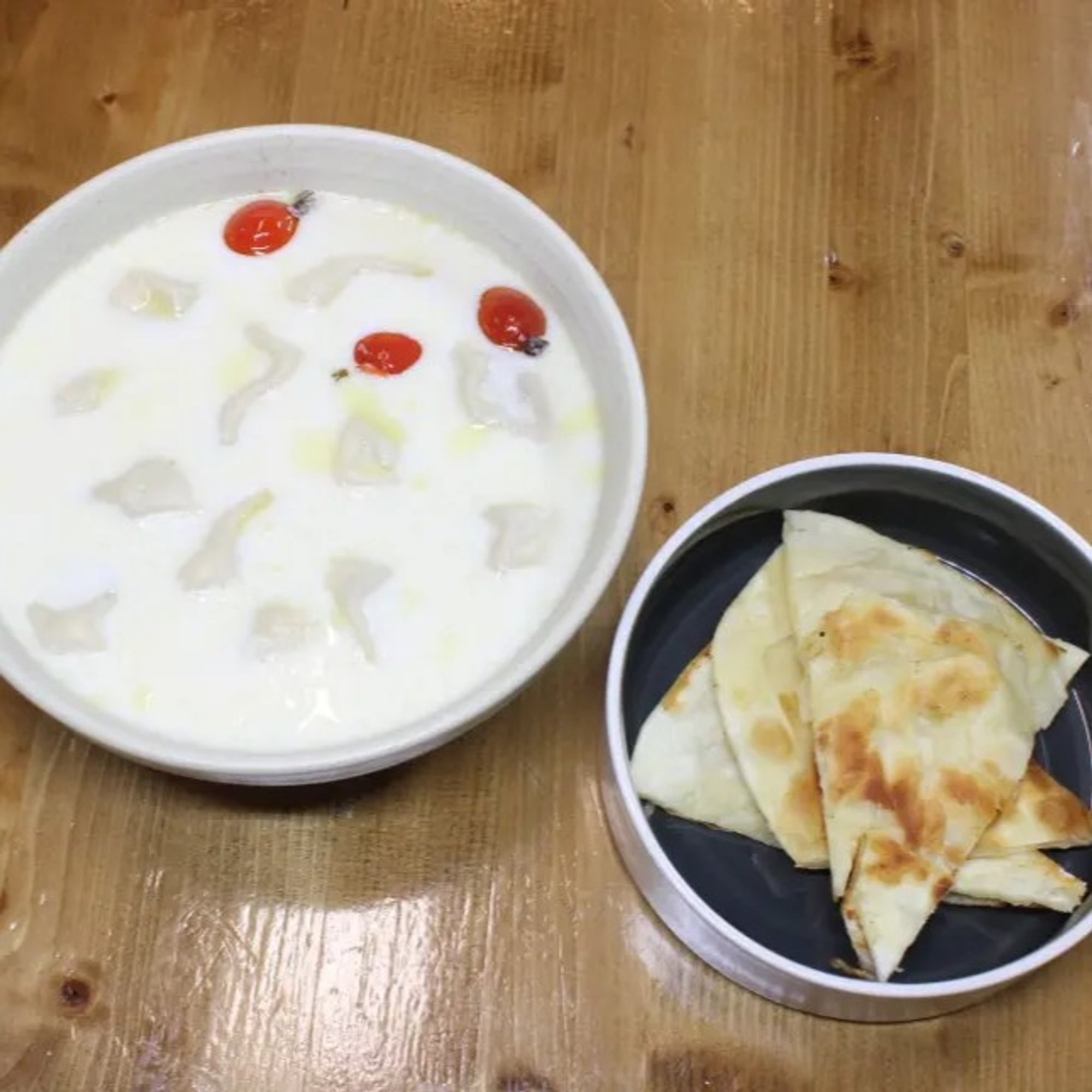 Milk Tea with Dumplings
