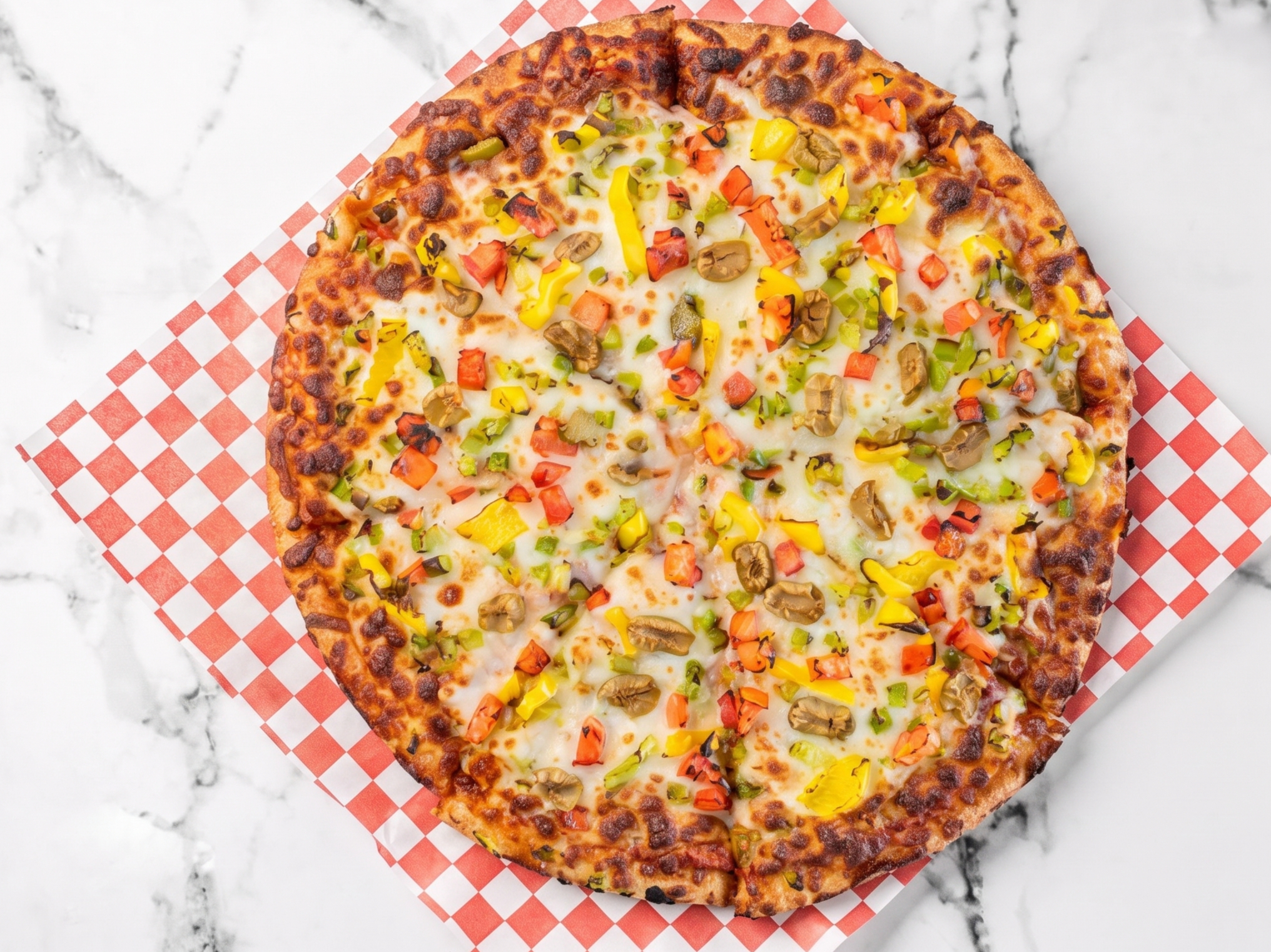 Veggie Garden Pizza