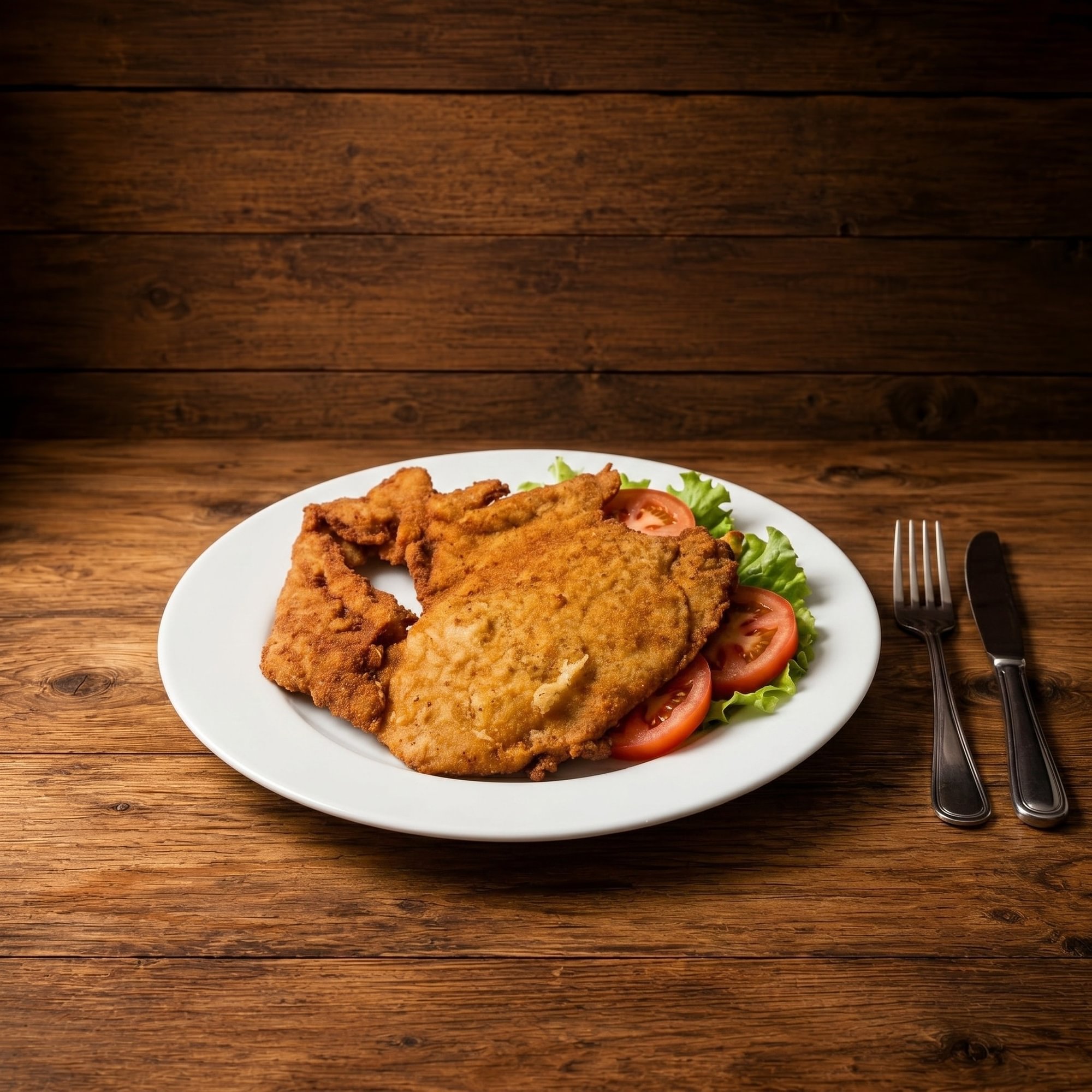 Milanesa Pollo o Bistec Plate