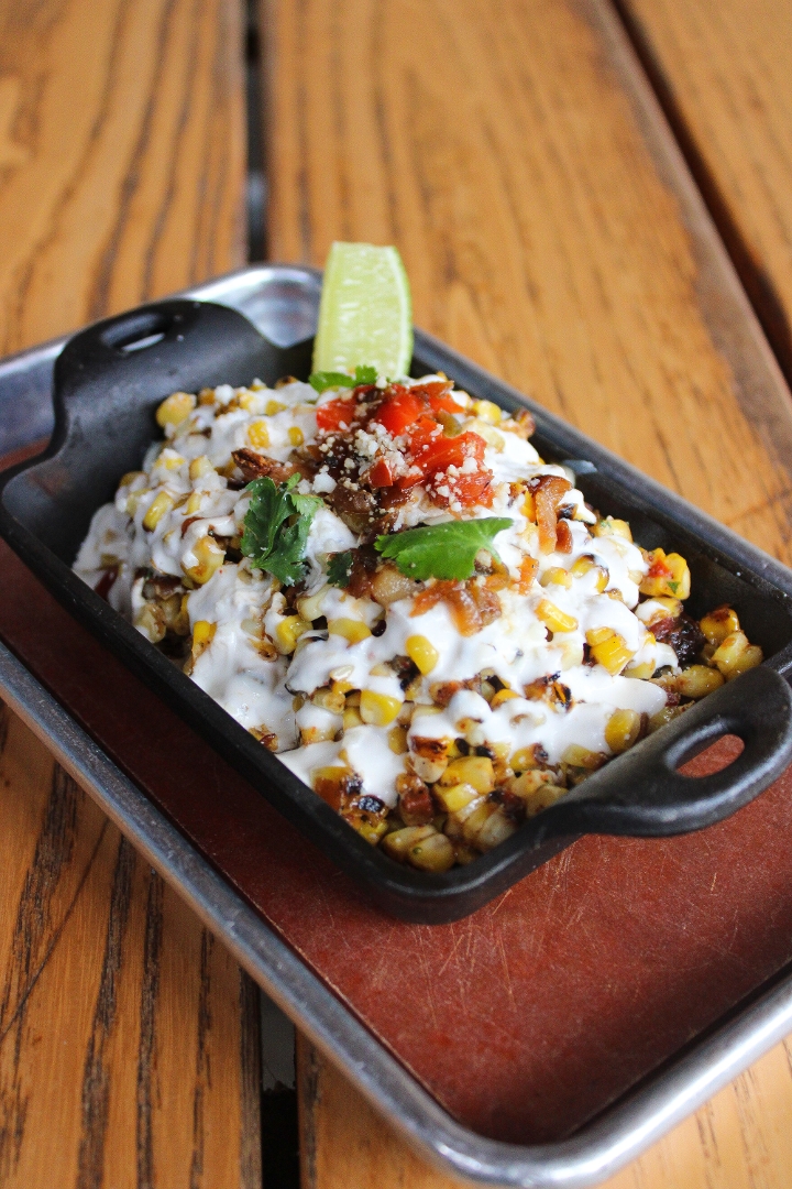Charred Street Corn