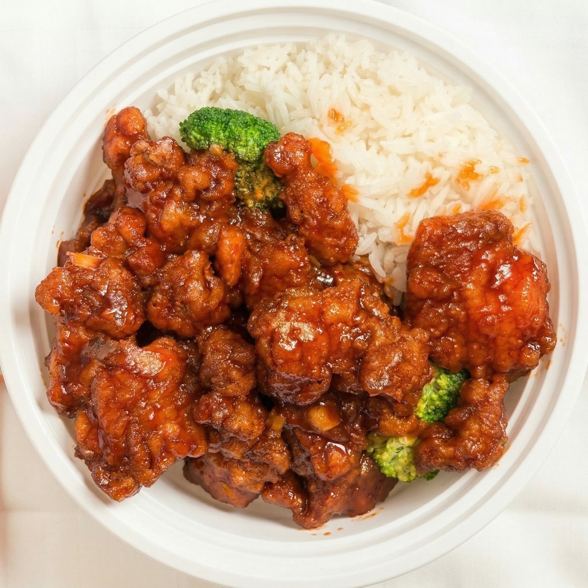 Lunch Orange Chicken