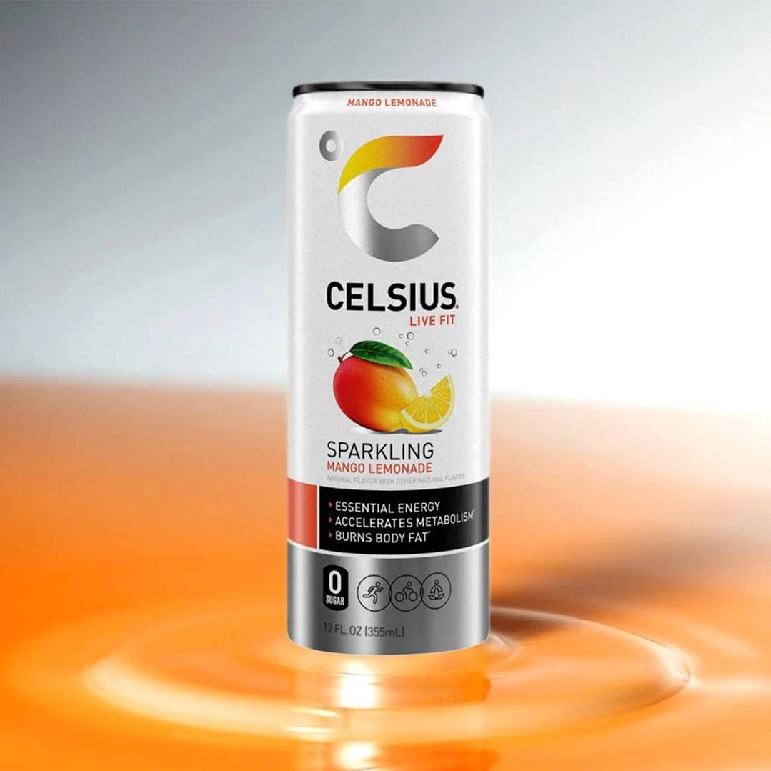 CELSIUS Sparkling Mango Lemonade 12oz