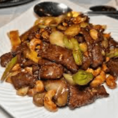 sesame beef (lunch)