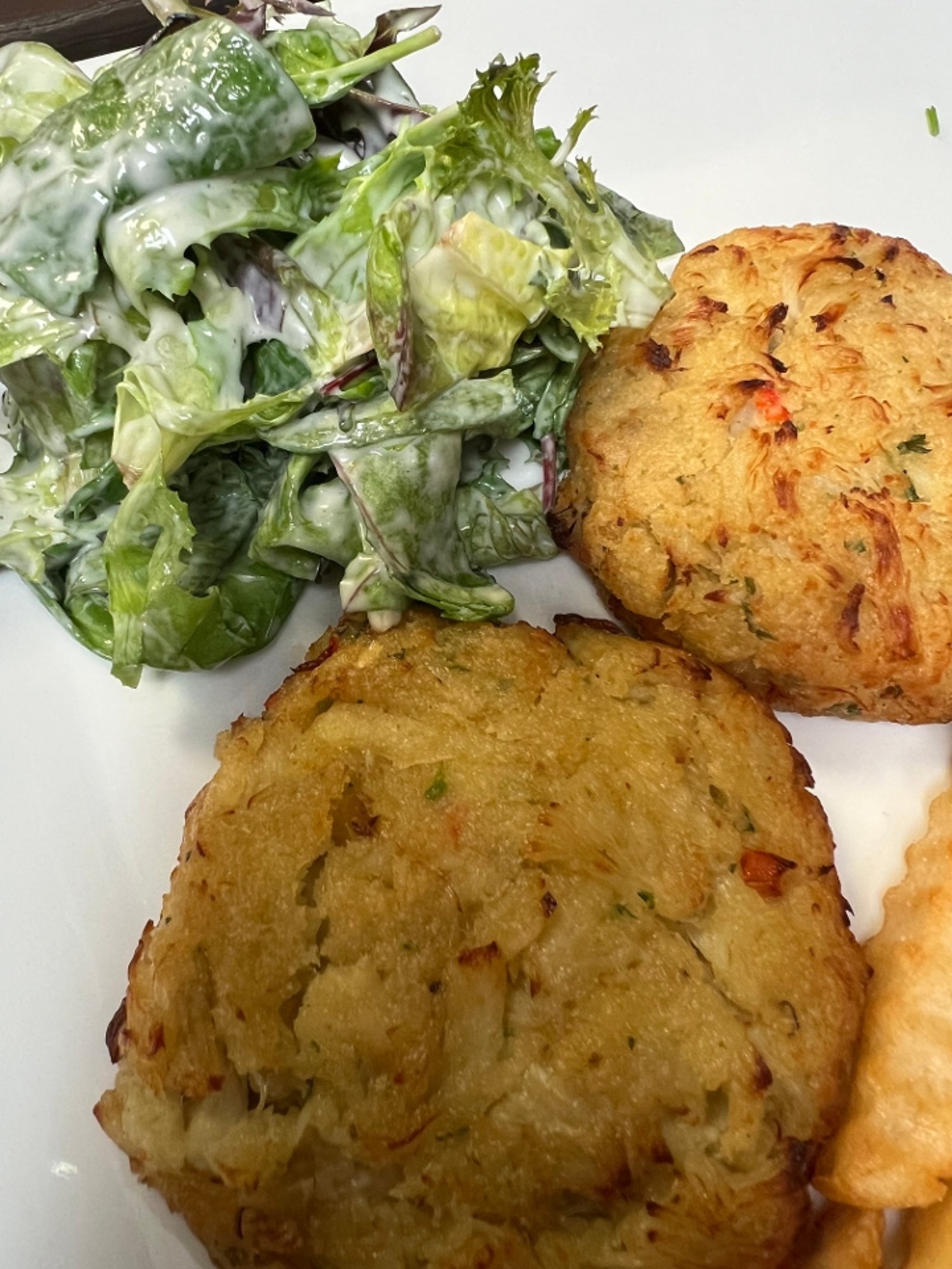 HOMEMADE CRAB CAKES