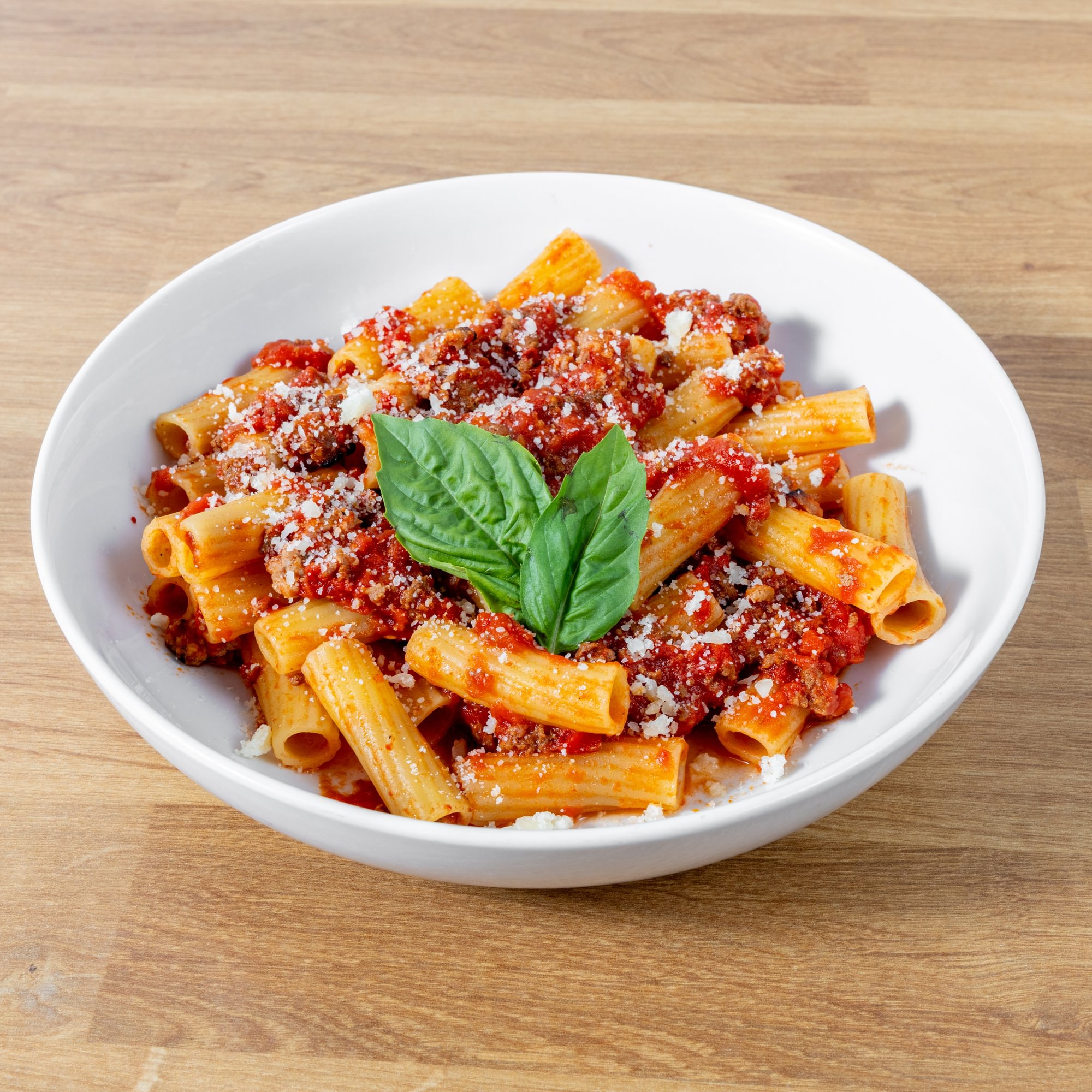 Rigatoni ricotta e ragu