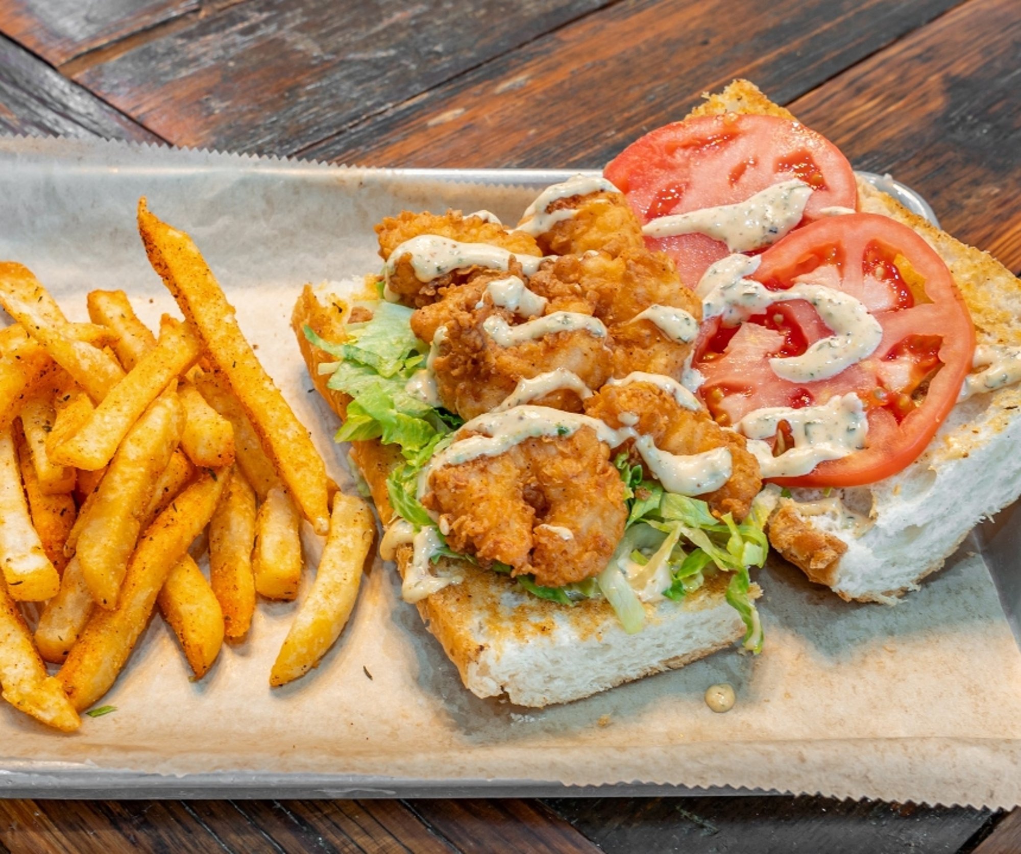 Shrimp Po'Boy