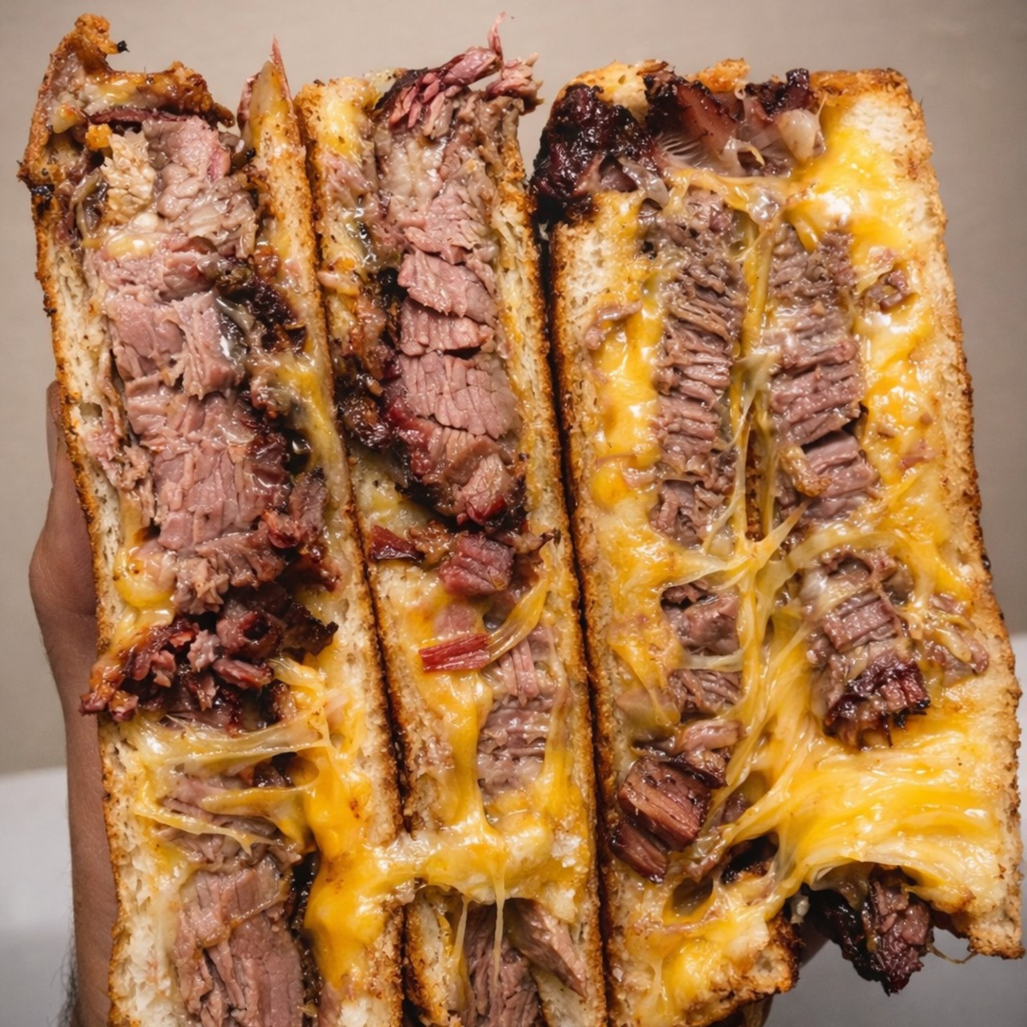 Brisket Grilled Cheese