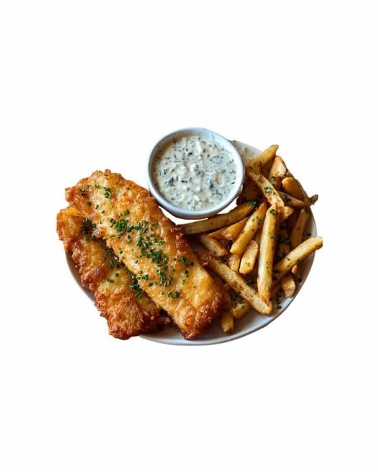 Fried Fish Basket With Fries