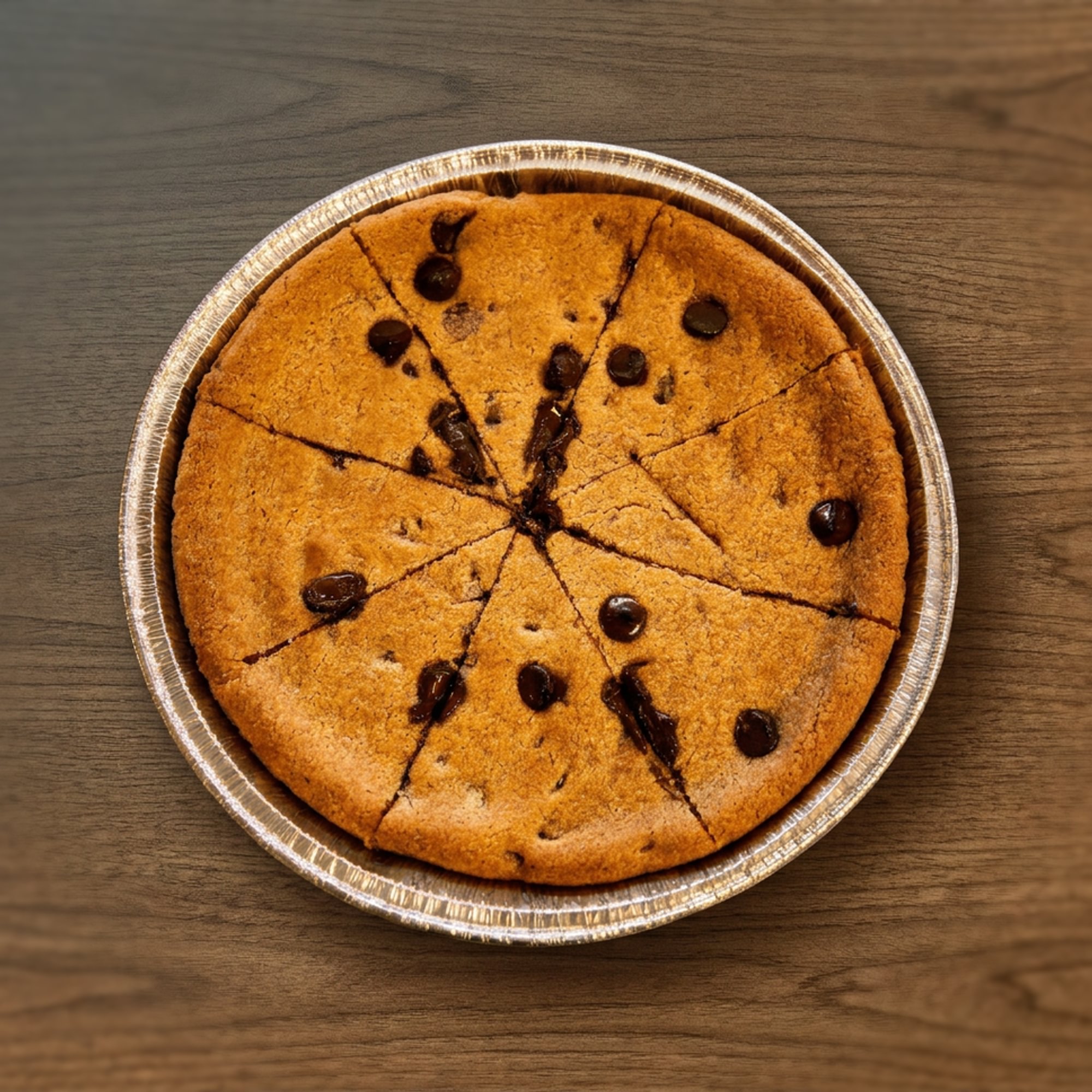 Chocolate Chip Pizza Cookie