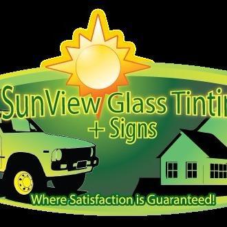 Sunview Glass Tinting &amp; Signs Logo