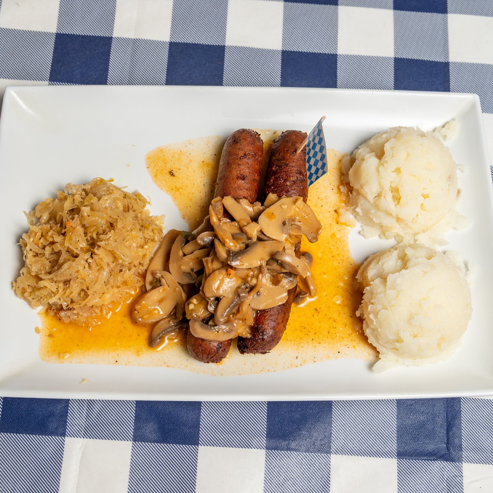 Vegan Mushroom Sausage