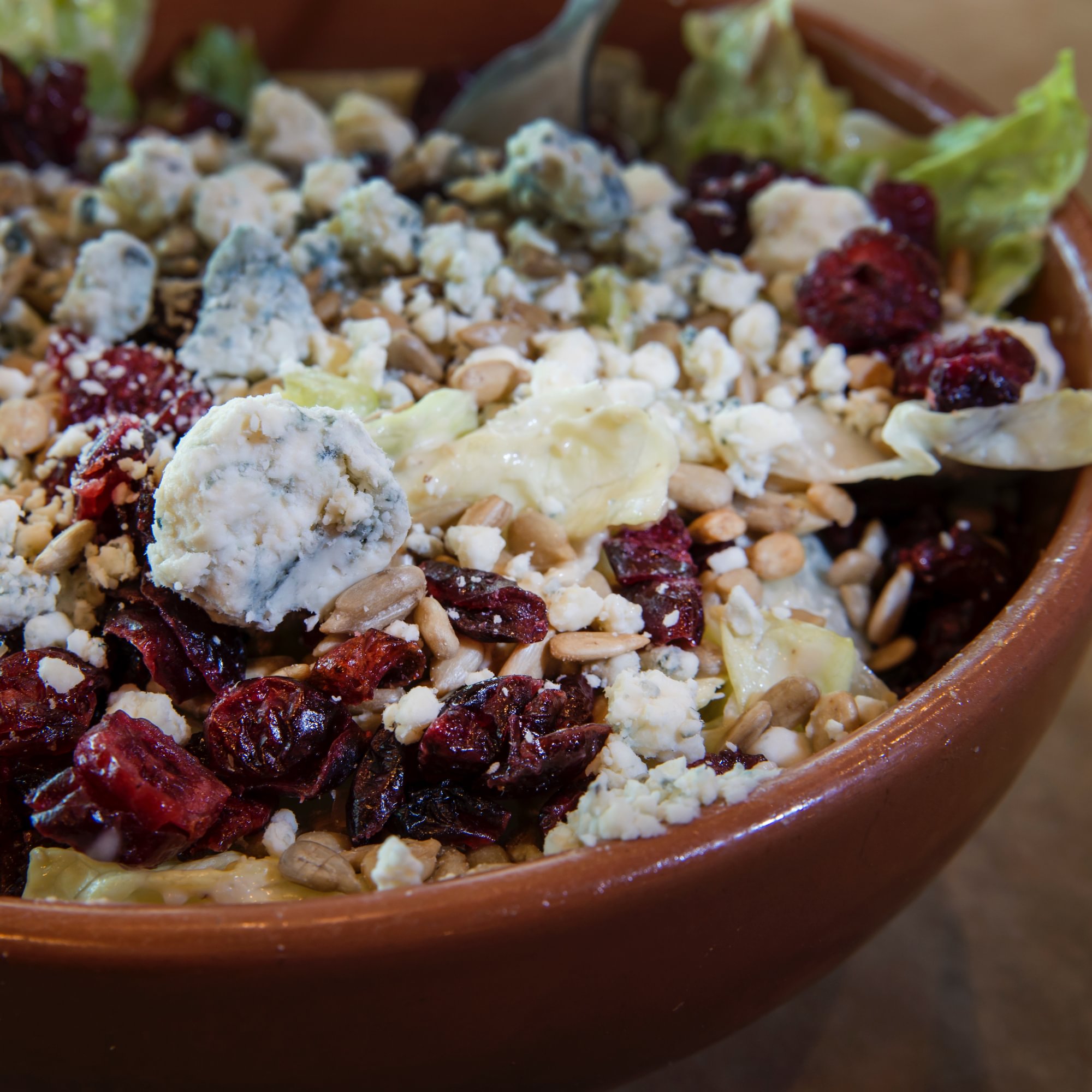 Small Crumbly Bleu Cheese Salad