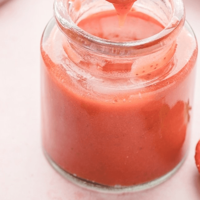Side of Strawberry Sauce 2 Oz