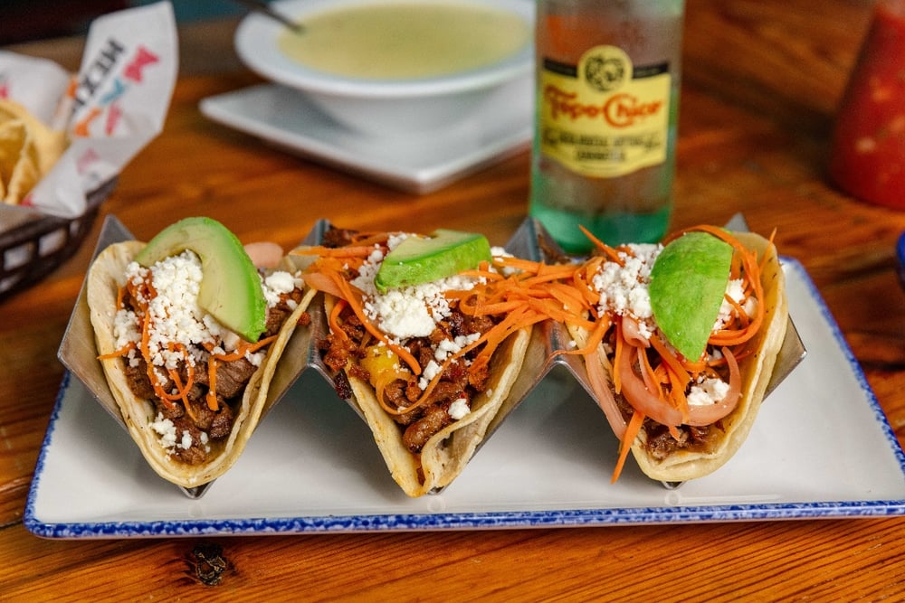 Tres Locos Taco Plate